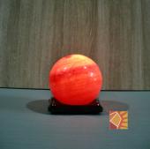 <有球必應> 鴿血紅圓型造型鹽燈 (6吋)